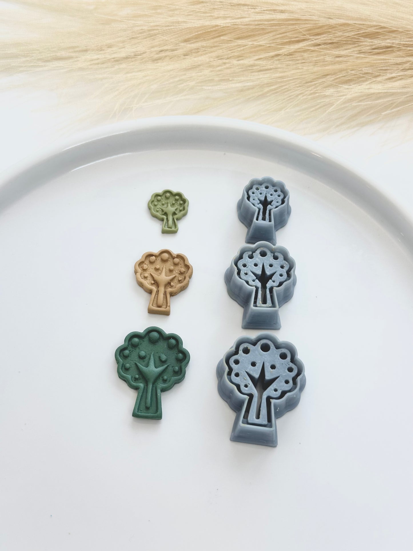 Folk Trees | Polymer Clay Cutter