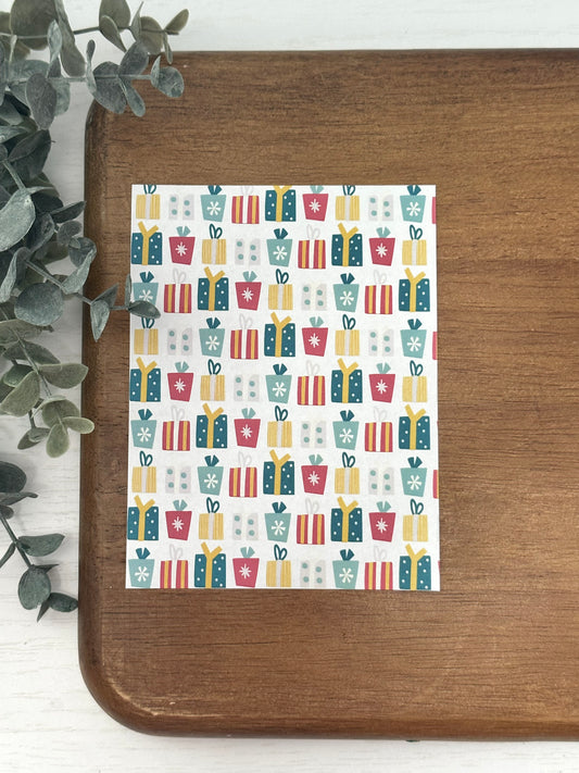 Boho Christmas Presents | CH53 | Image Transfer Paper