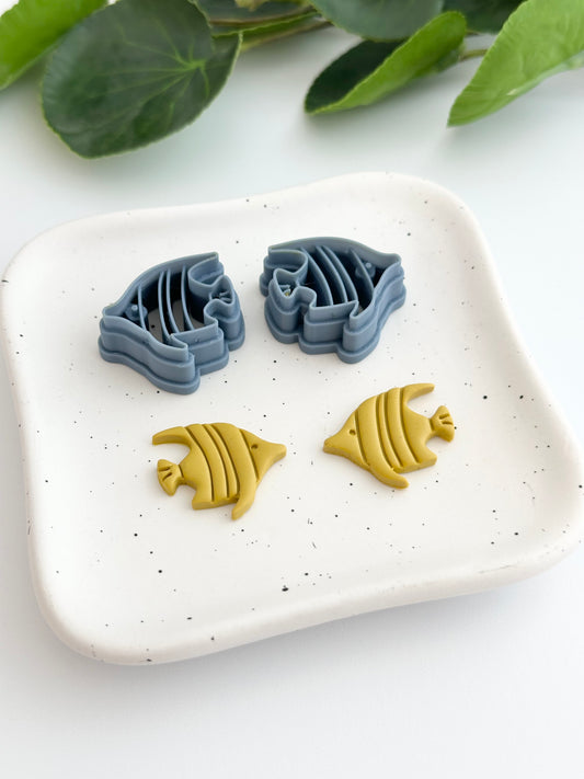 Angel Fish (Mirror Set) | Polymer Clay Cutter