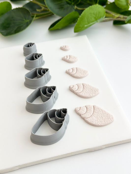 Spiral Shell | Polymer Clay Cutter