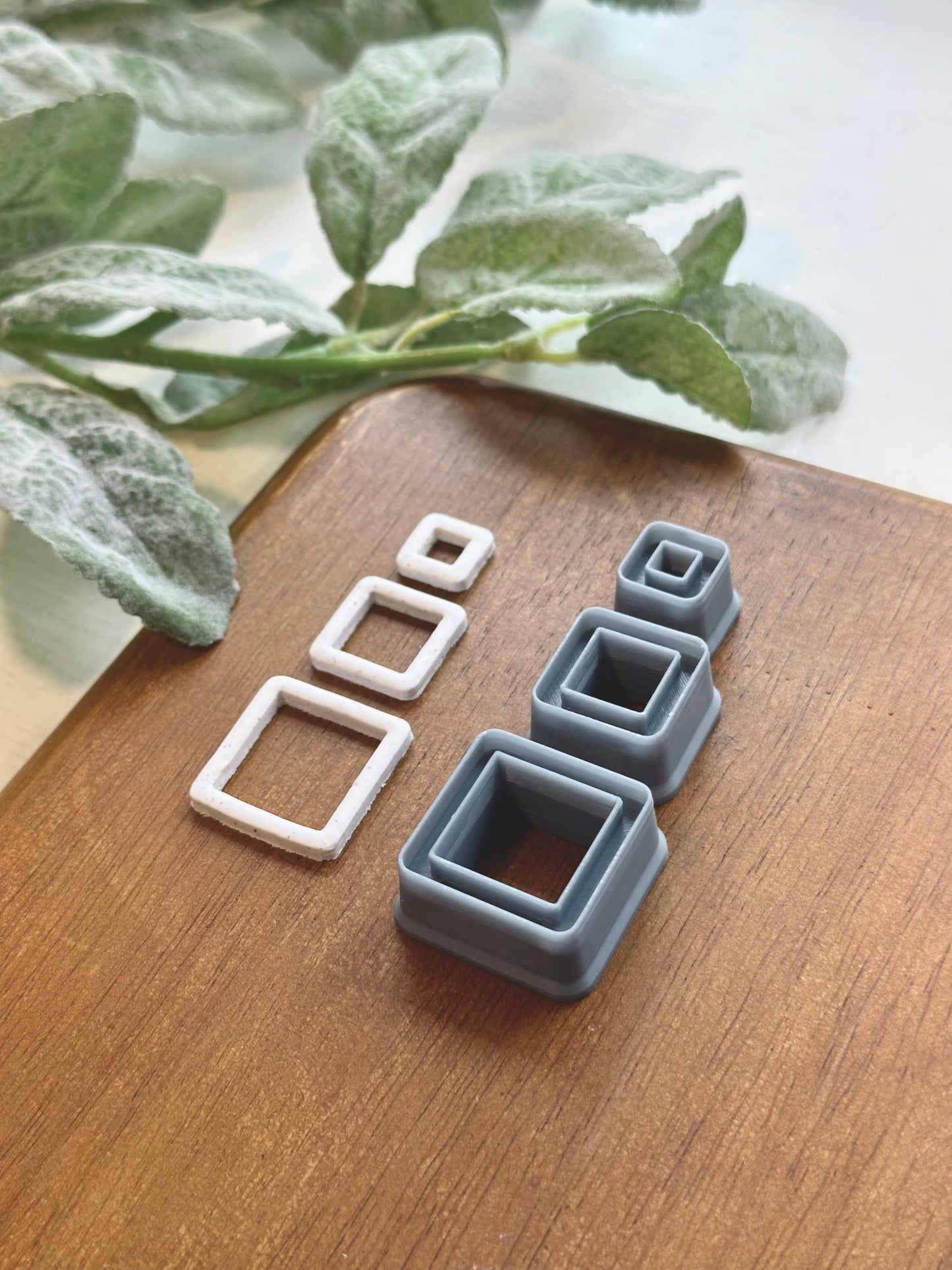 Square Skinnies | Polymer Clay Cutter