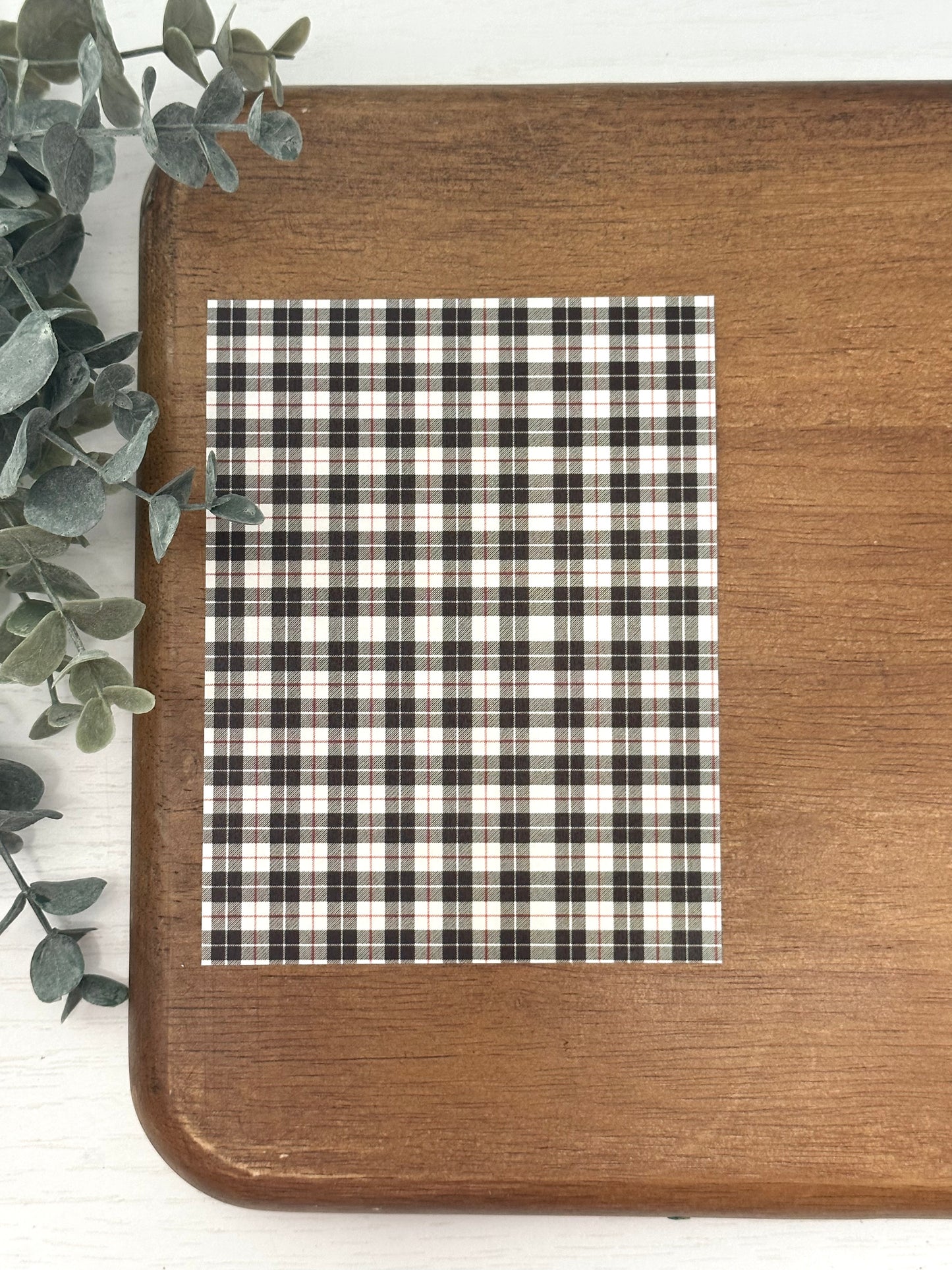 Buffalo Plaid Bold | PL13 | Image Transfer Paper