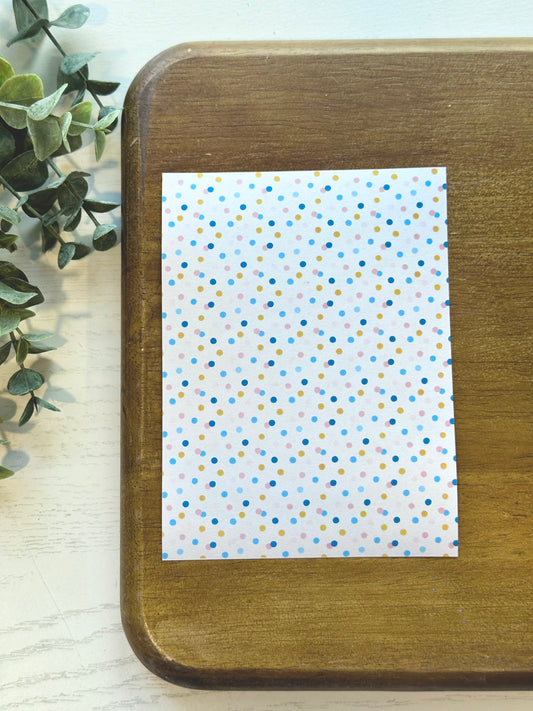 Retro Dots | ML09 | Image Transfer Paper