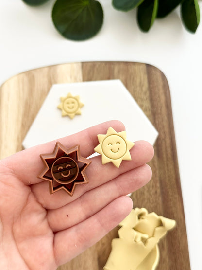 Smiley Sunshine | Polymer Clay Cutter