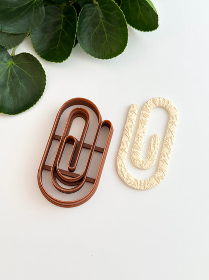 Paperclip Bookmark | Polymer Clay Cutter