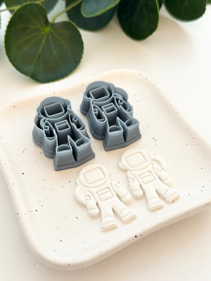 Astronaut (Mirror Set) | Polymer Clay Cutter