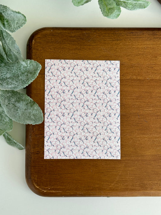 Pink and White Flowers | GN21 | Image Transfer Paper