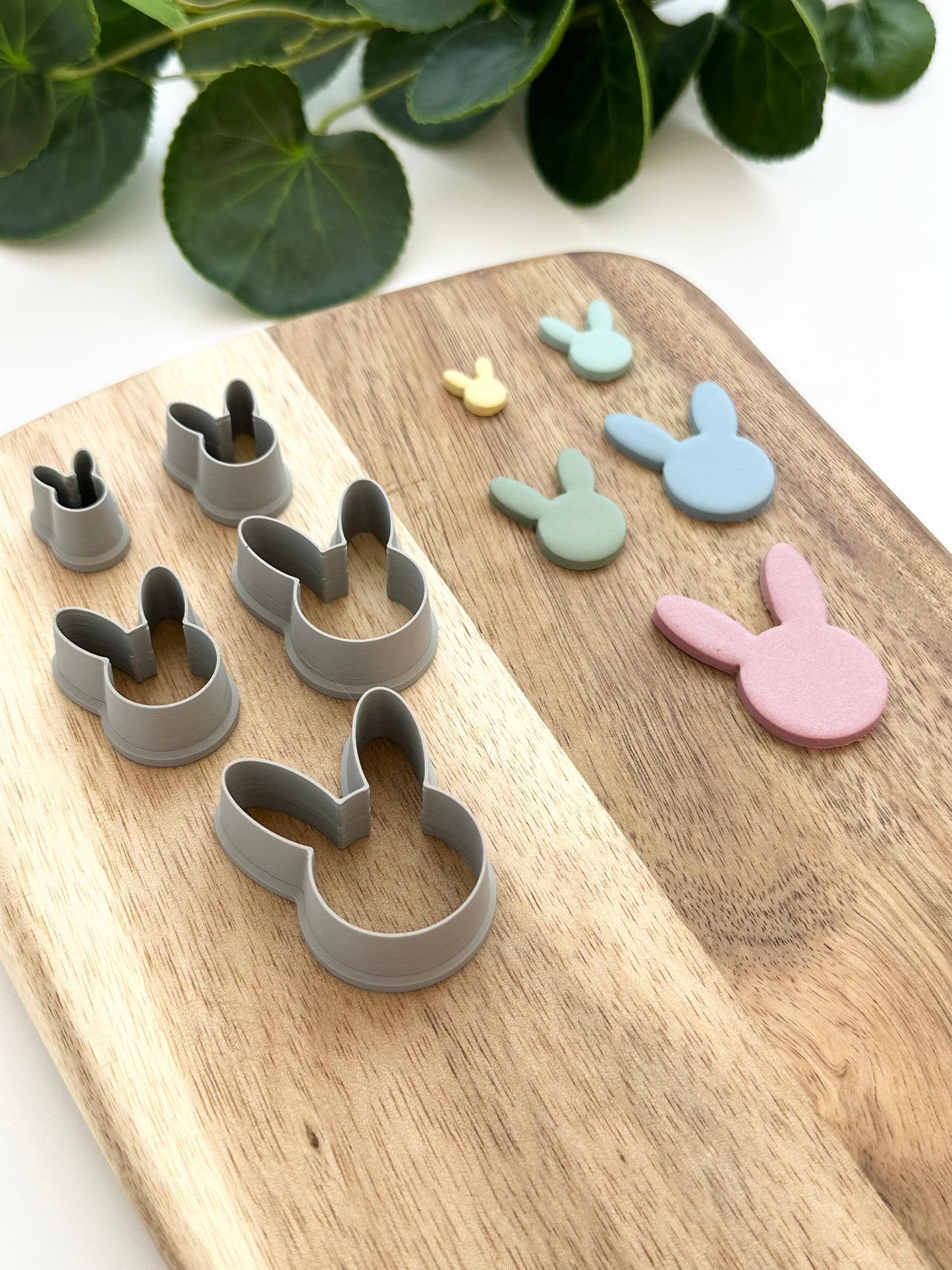 Bunny Head | Polymer Clay Cutter