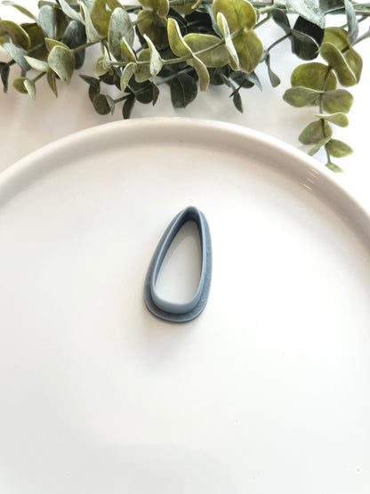 Thin Teardrop | Polymer Clay Cutter