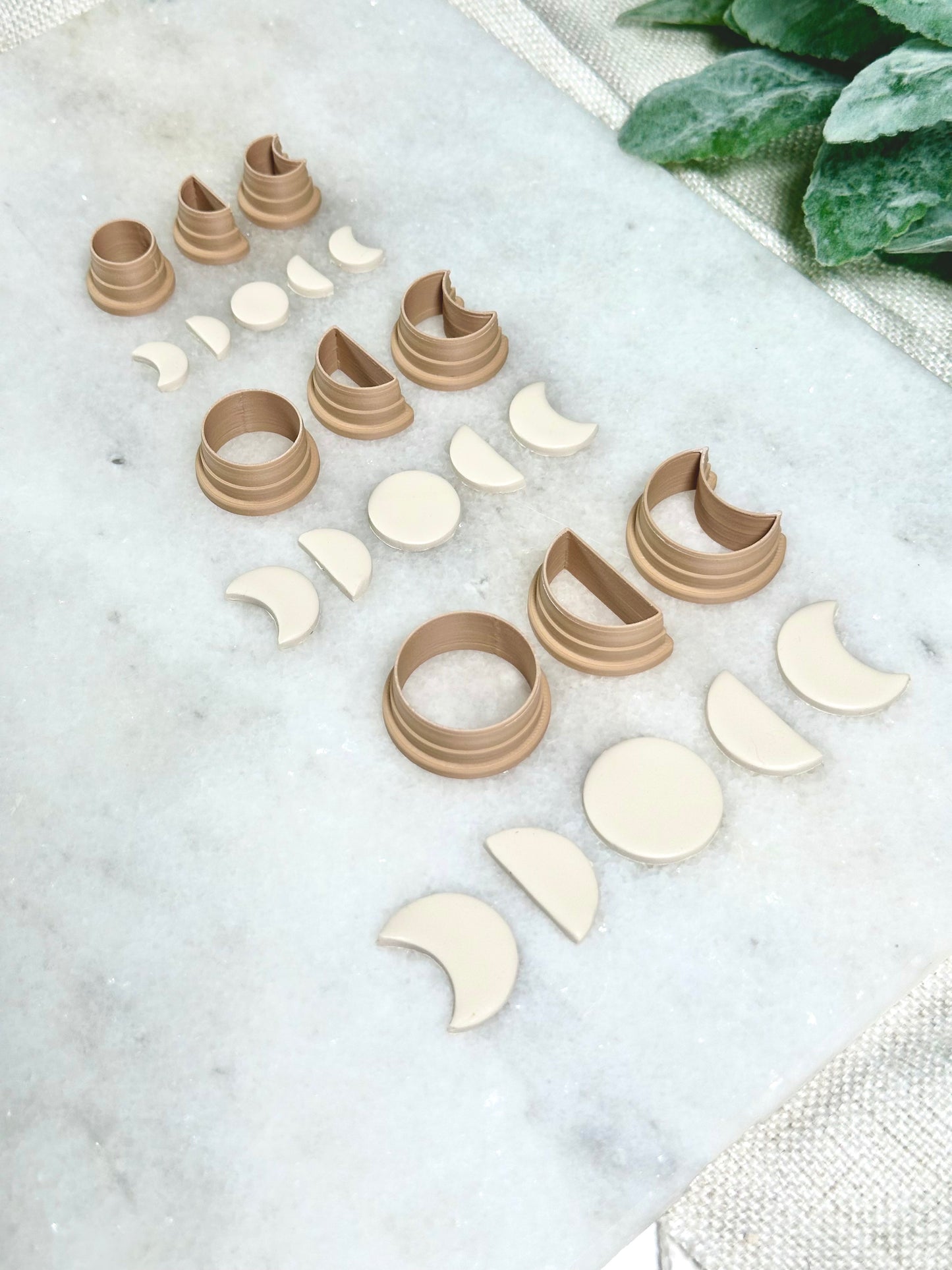 Moon Phases | Polymer Clay Cutter