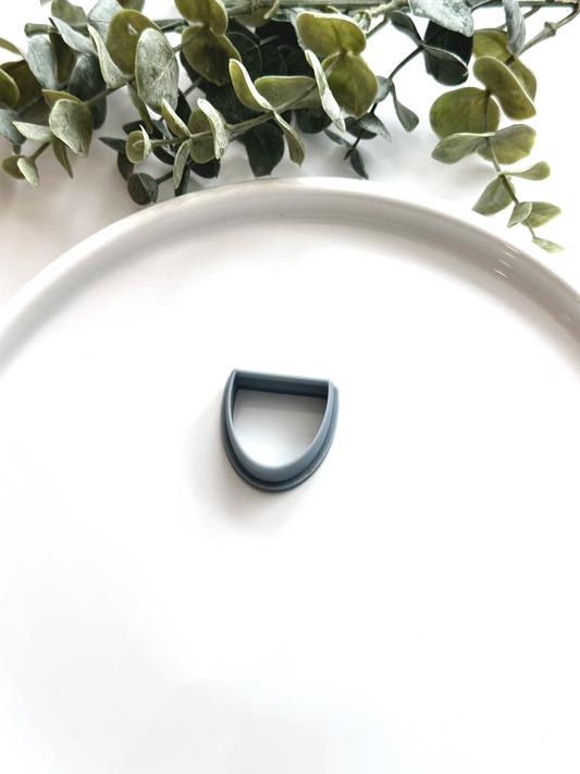 Half Oval | Polymer Clay Cutter