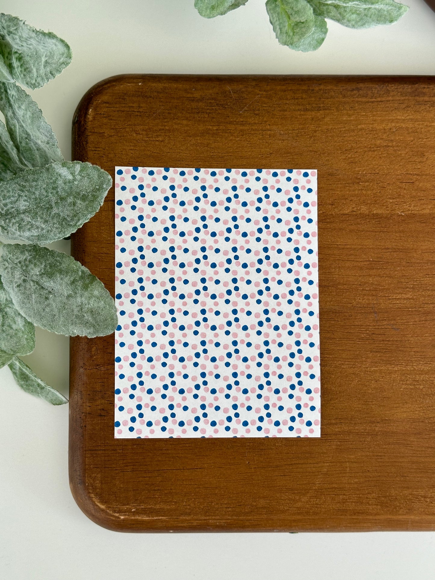 Pink and Blue Dots | PB05 | Image Transfer Paper