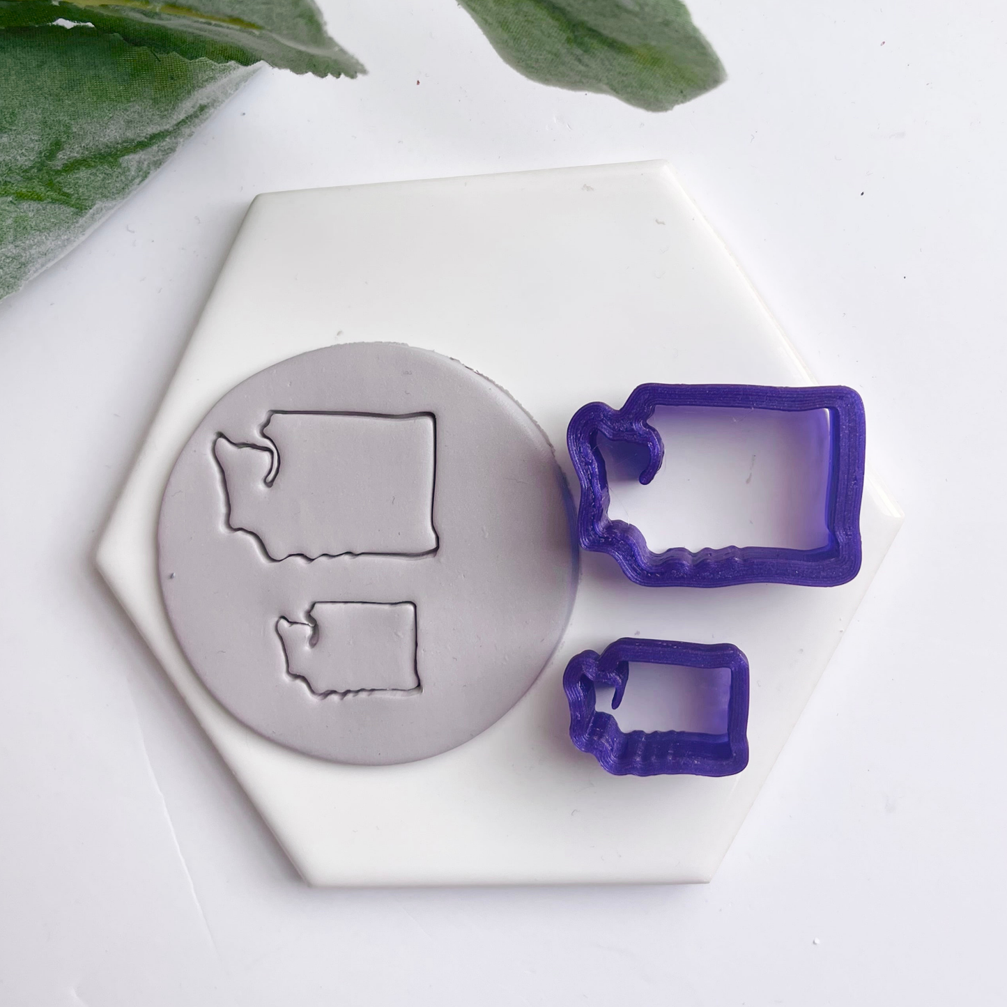 Washington | State Silhouettes | Polymer Clay Cutter