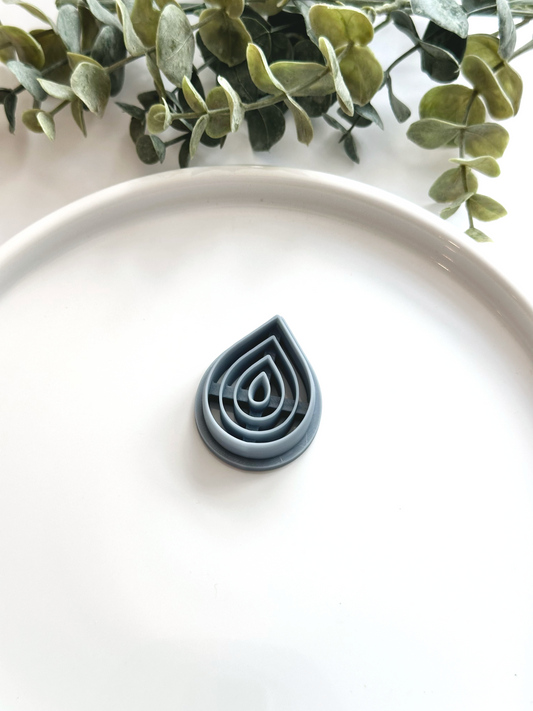 Extruded Teardrop | Polymer Clay Cutter