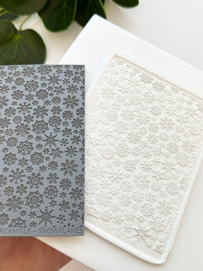 Snowflakes | Texture Mat