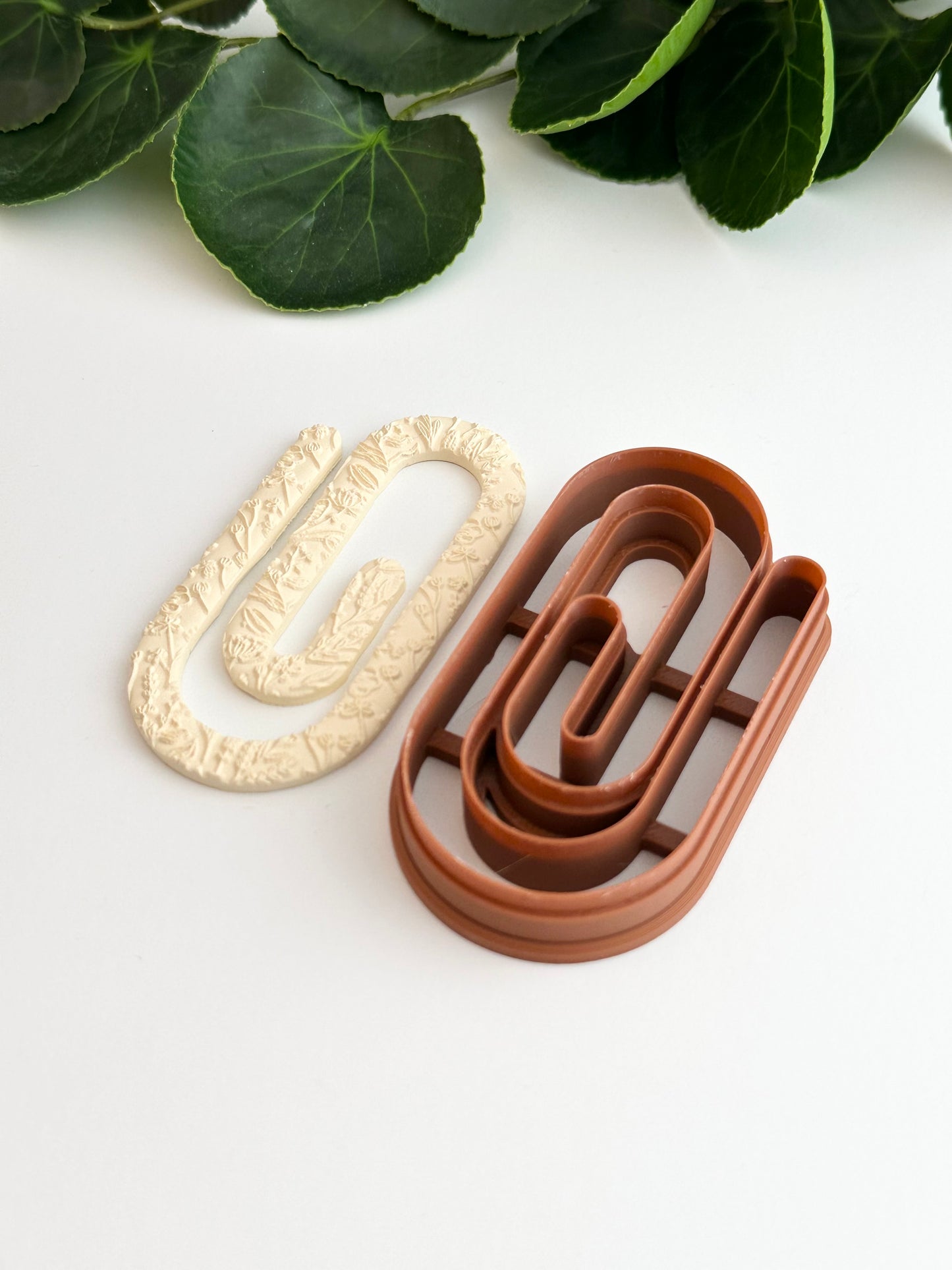 Paperclip Bookmark | Polymer Clay Cutter