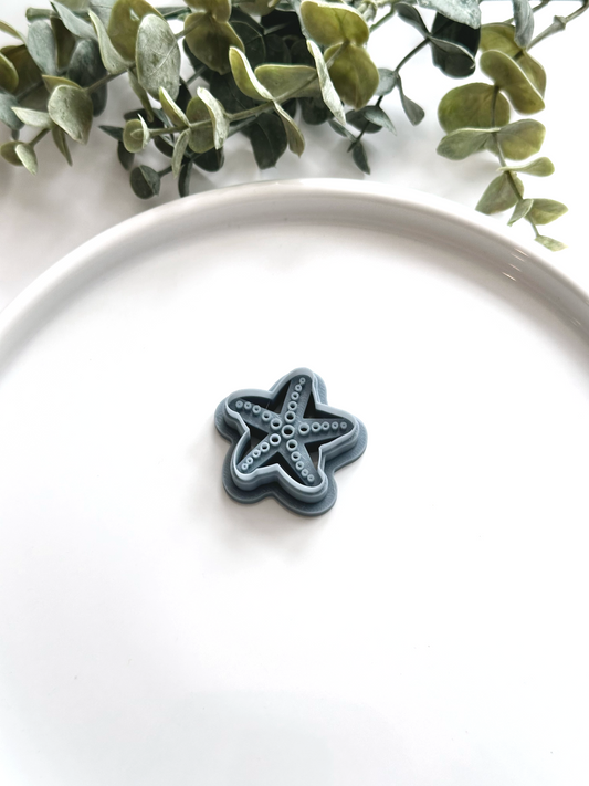 Embossed Starfish | Polymer Clay Cutter
