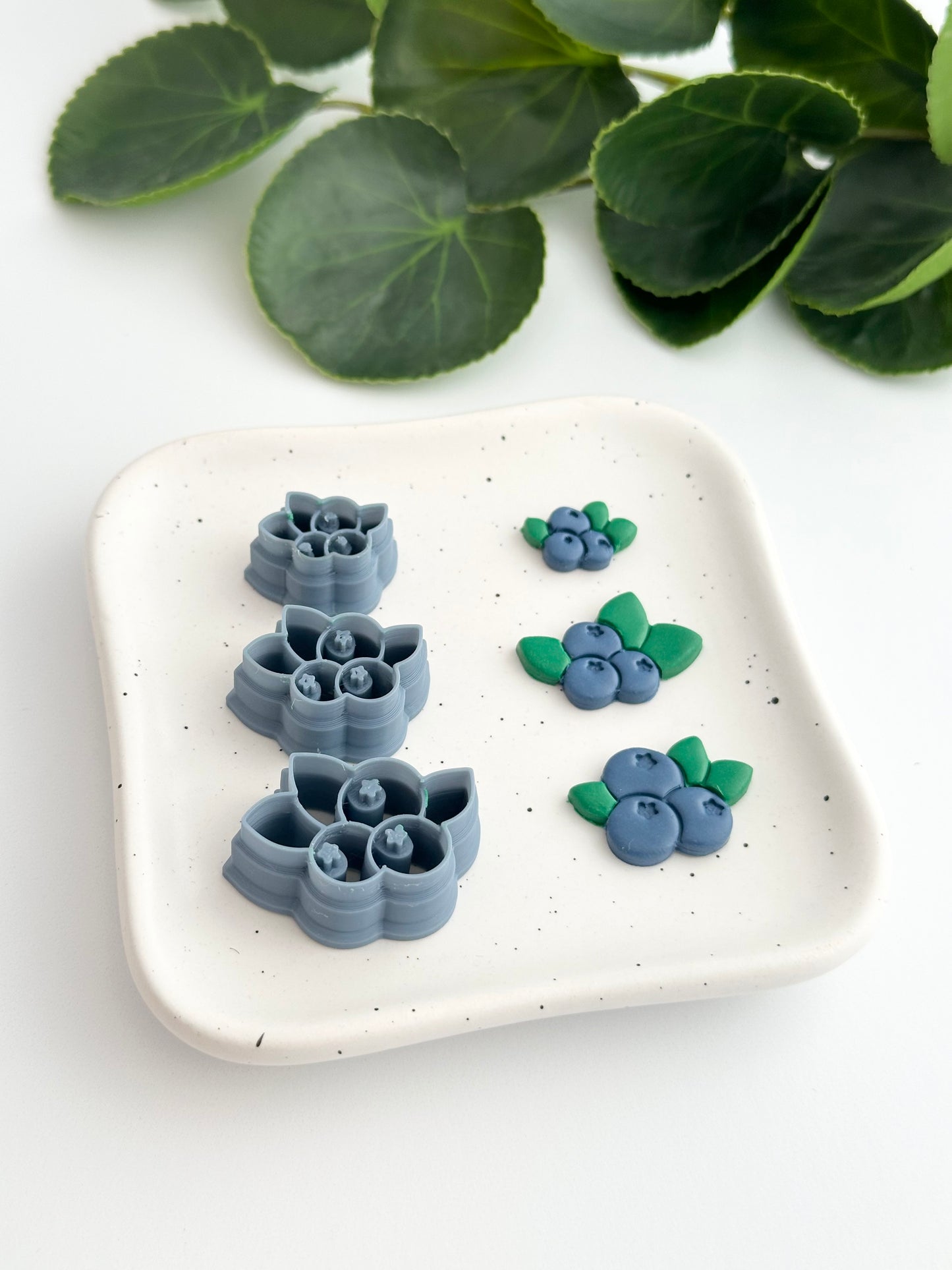 Blueberry Bunch | Polymer Clay Cutter