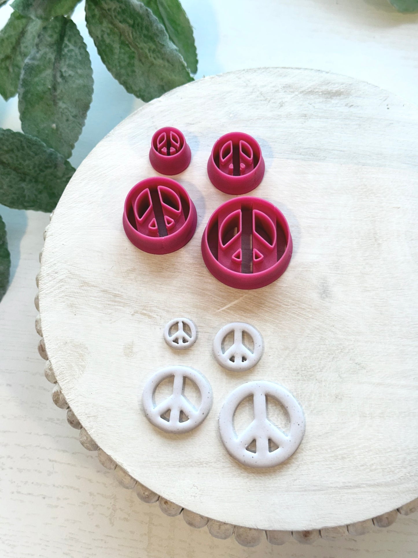 Peace Sign | Polymer Clay Cutter