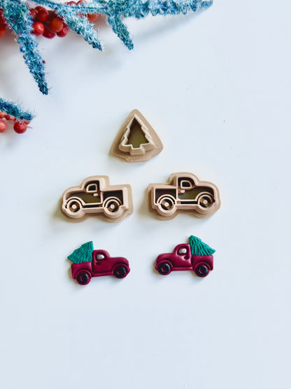 Trucks (Mirror Set) | Polymer Clay Cutter