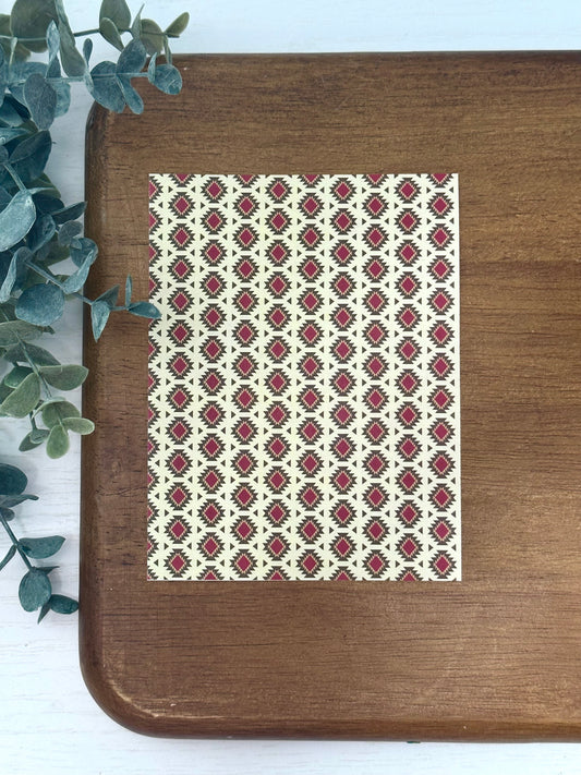 Aztec Pattern | NV04 | Image Transfer Paper