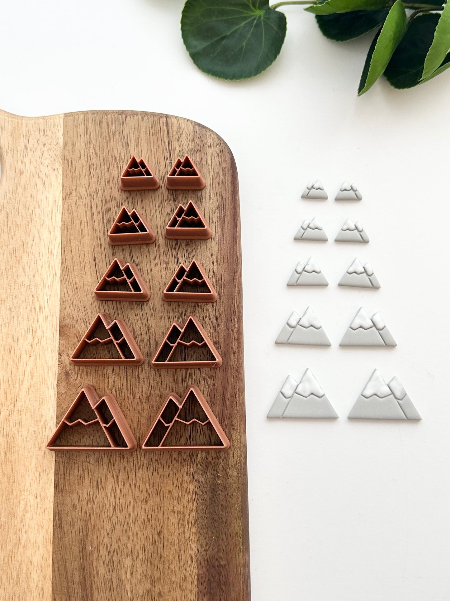 Mountains (Mirror Set) | Polymer Clay Cutter