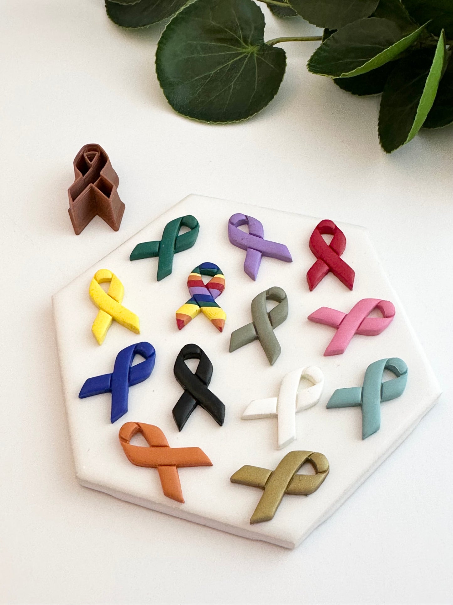 Awareness Ribbon | Polymer Clay Cutter