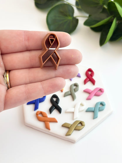 Awareness Ribbon | Polymer Clay Cutter