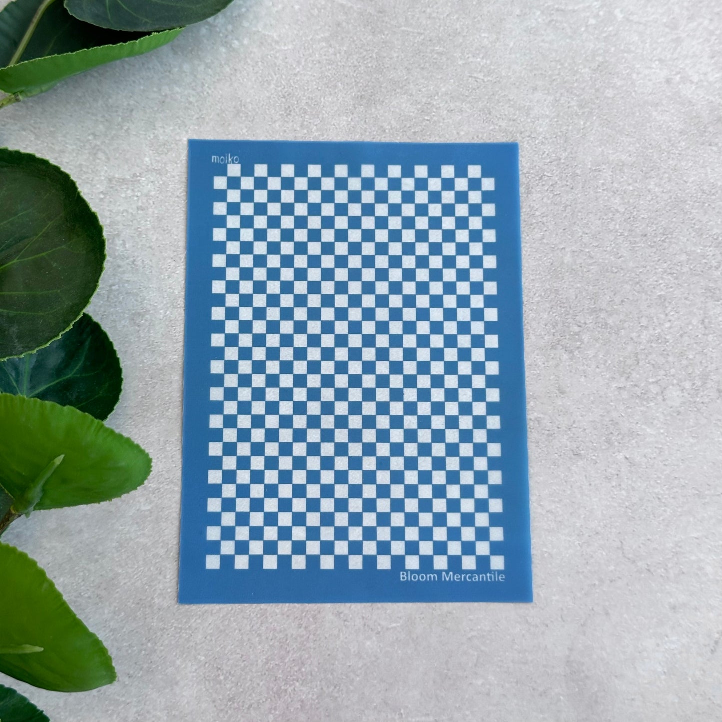 (Bloom Mercantile Exclusive) Checkerboard Silk Screen