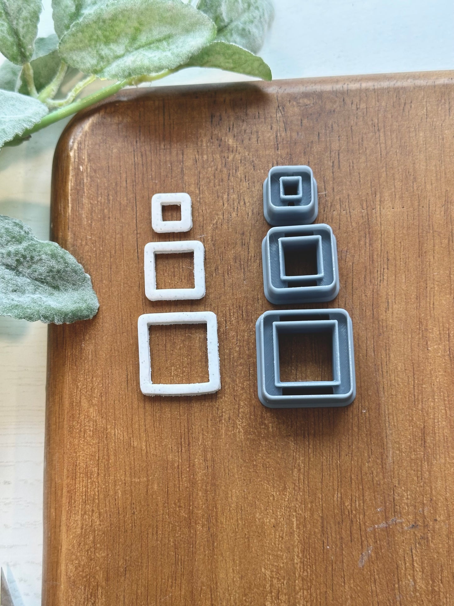 Square Skinnies | Polymer Clay Cutter