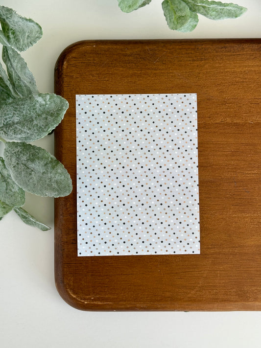 Neutral Dots | DD27 | Image Transfer Paper