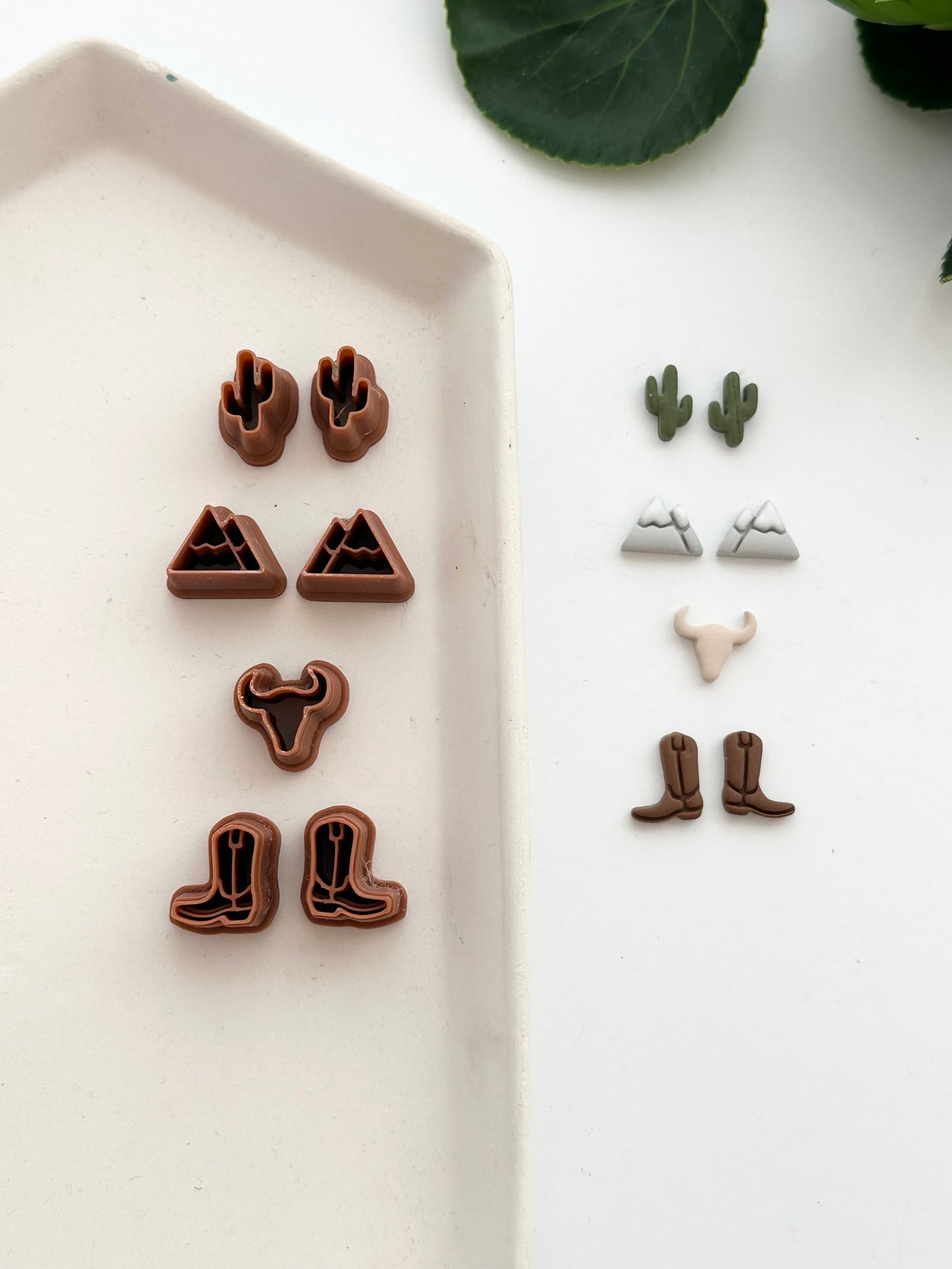 Desert Vibes Little Stud Pack | Polymer Clay Cutter