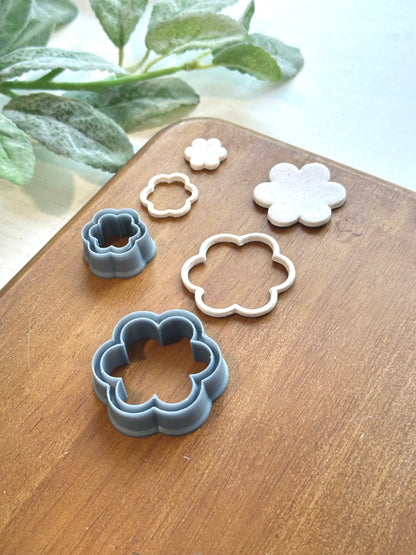 Flower Skinnies | Polymer Clay Cutter