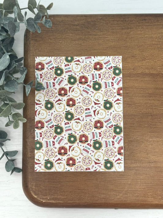 Christmas Donuts & Coffee | CH60 | Image Transfer Paper