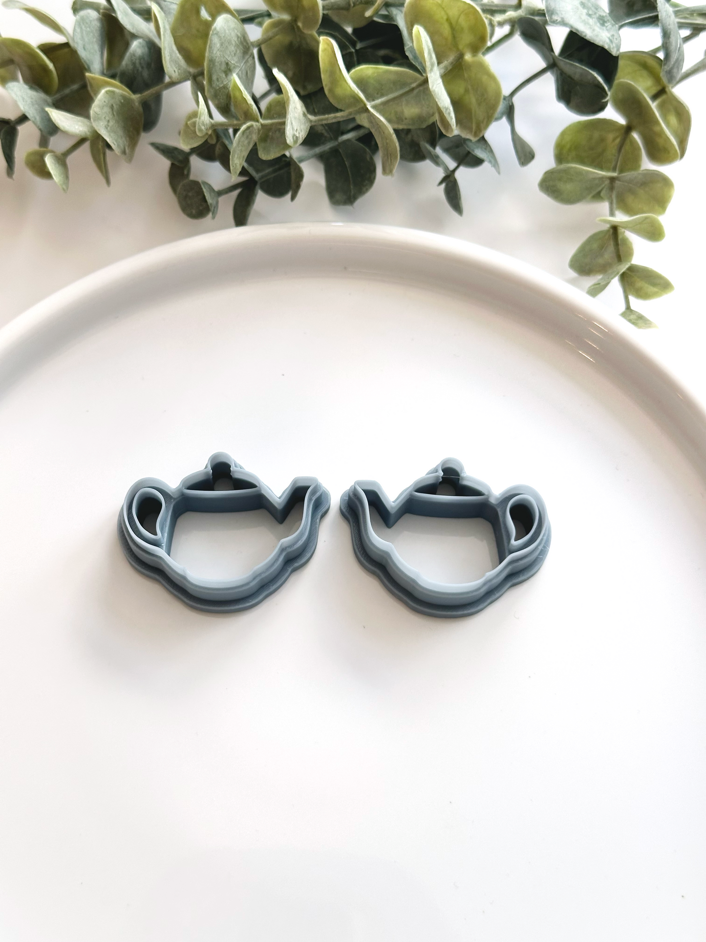 Teapot (Mirror Set) | Polymer Clay Cutter