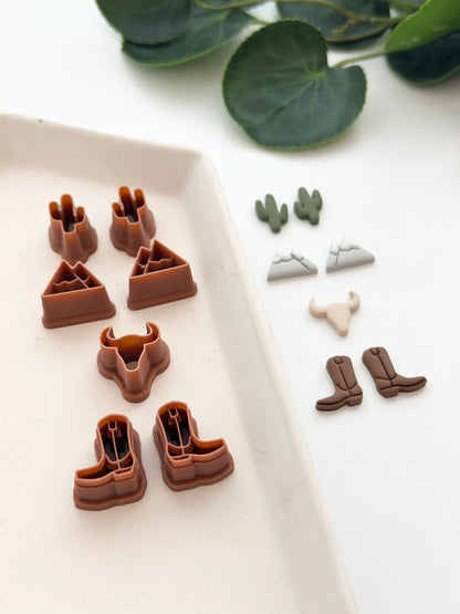 Desert Vibes Middle Stud Pack | Polymer Clay Cutter