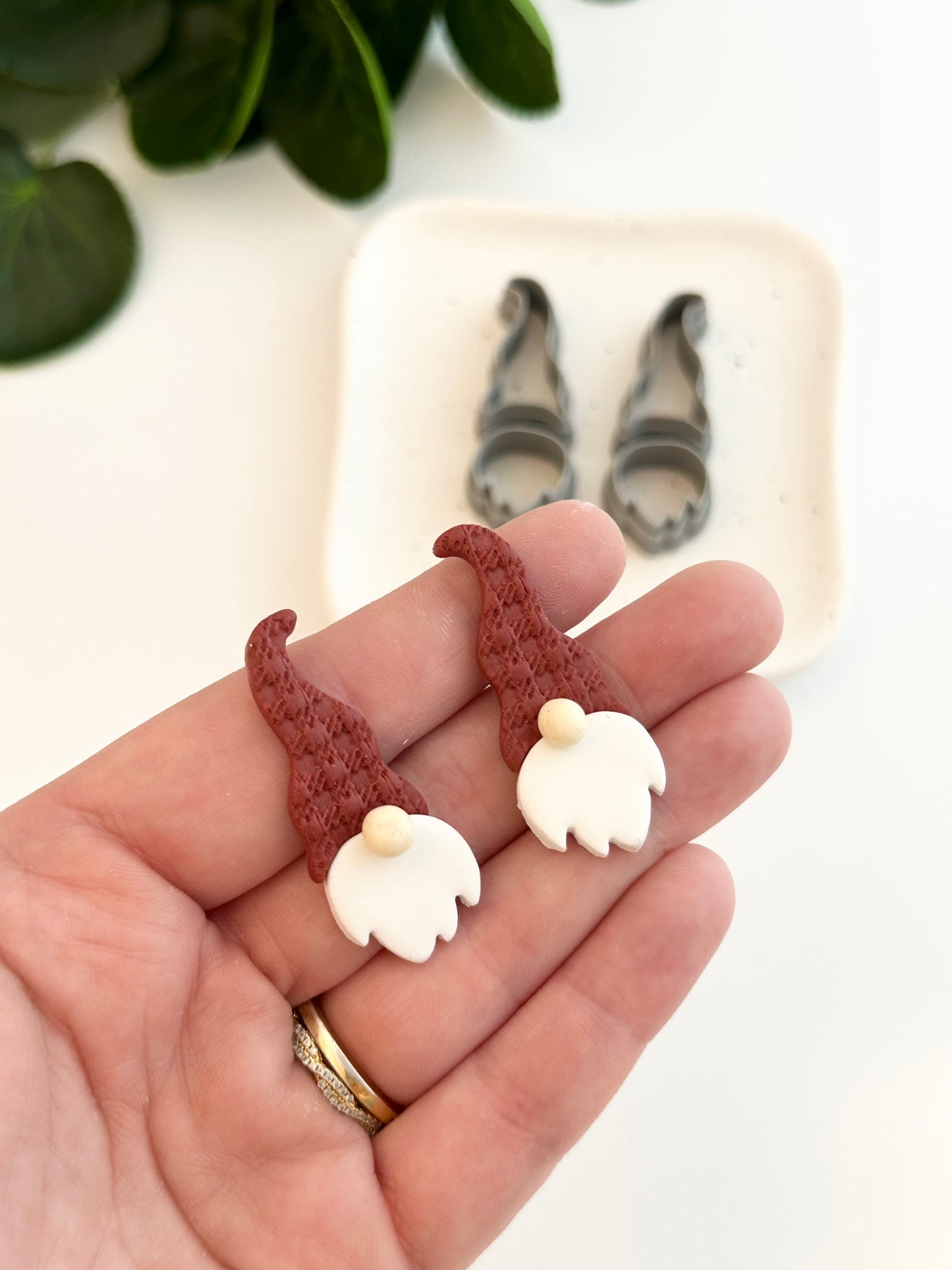 Gnome (Mirror Set) | Polymer Clay Cutter