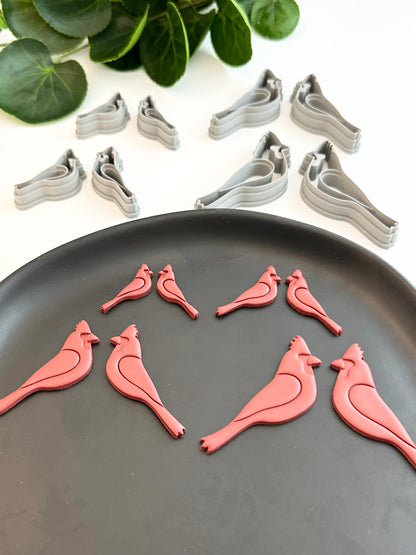 Cardinal (Mirror Set) | Polymer Clay Cutter