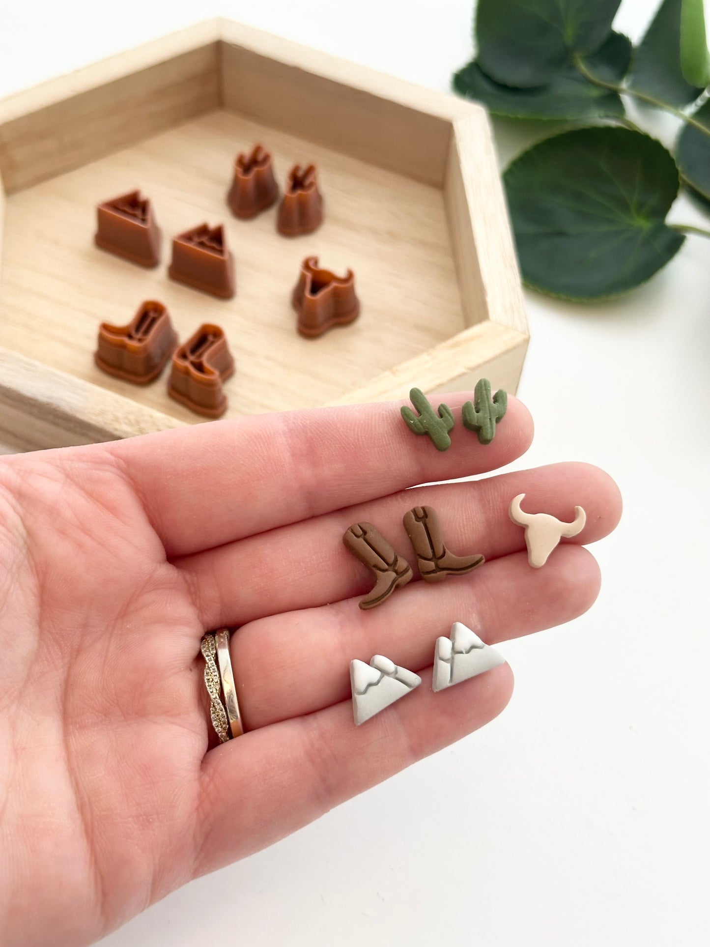 Desert Vibes Little Stud Pack | Polymer Clay Cutter