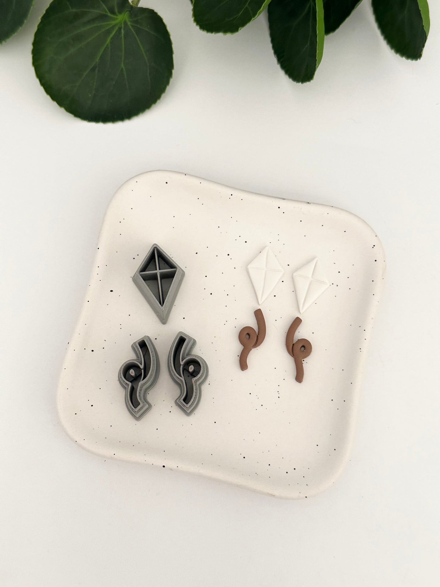 Kite and String 3pc Set | Polymer Clay Cutter