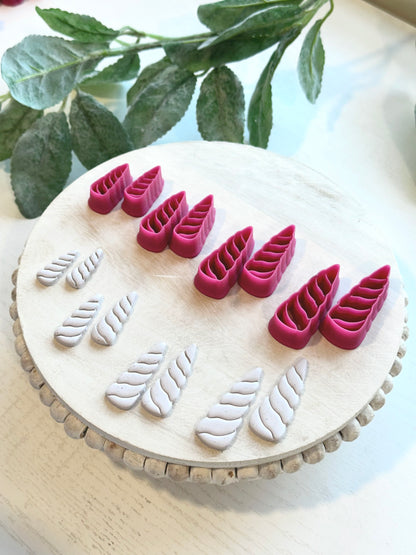 Unicorn Horn (Mirror Set) | Polymer Clay Cutter