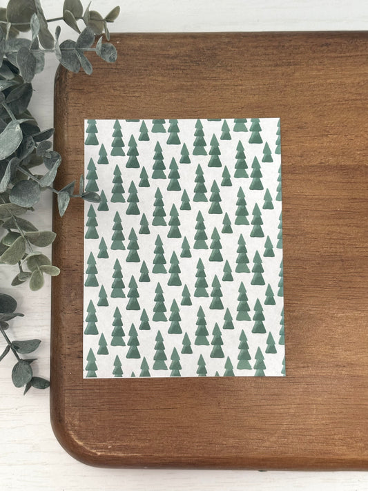 Green Trees | CH59 | Image Transfer Paper