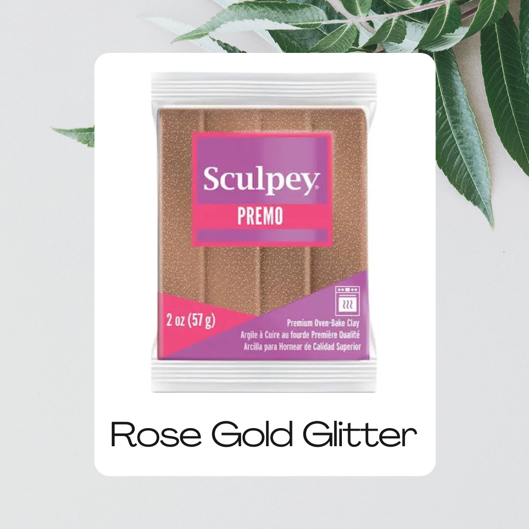 Rose Gold Glitter | 2oz | Sculpey Premo™