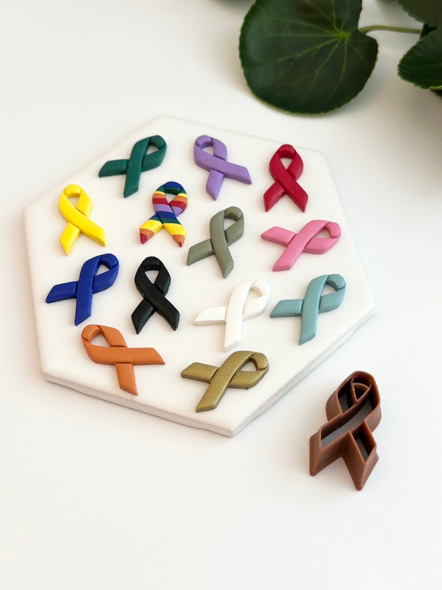 Awareness Ribbon | Polymer Clay Cutter