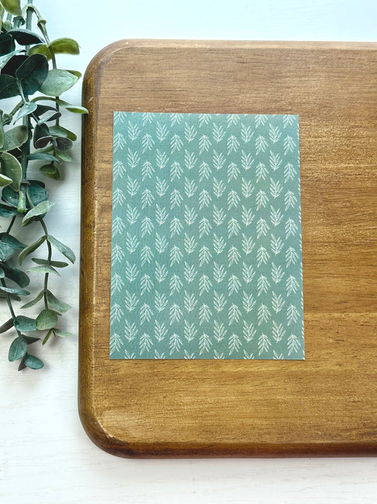 Green on Green Leaf Sprays | BT28 | Image Transfer Paper