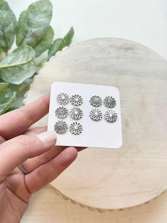 Spiral Flowers | Add-On Stud Packs (5 pair)