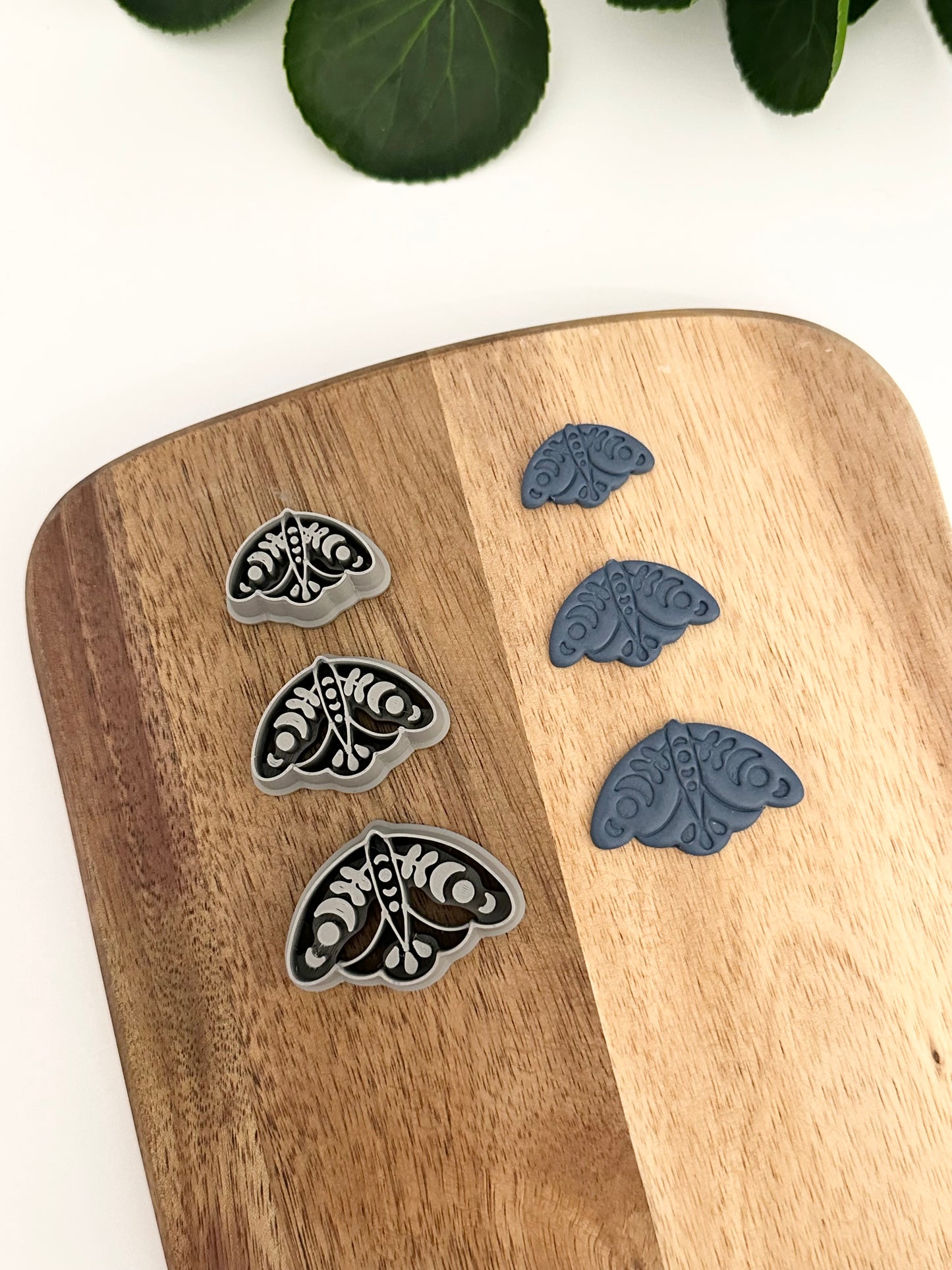 Folk Moth | Polymer Clay Cutter