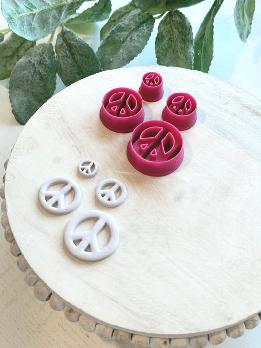 Peace Sign | Polymer Clay Cutter