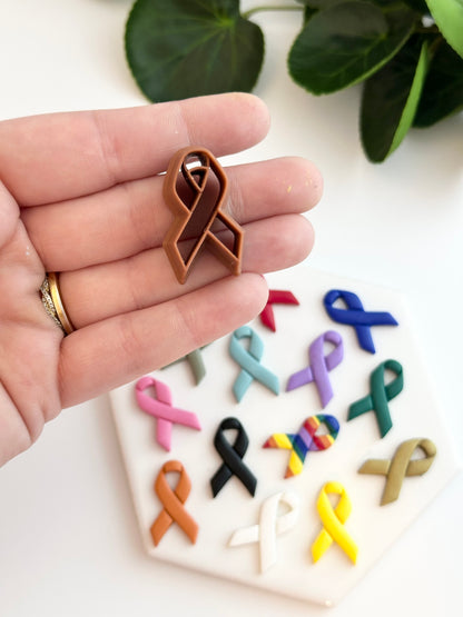 Awareness Ribbon | Polymer Clay Cutter