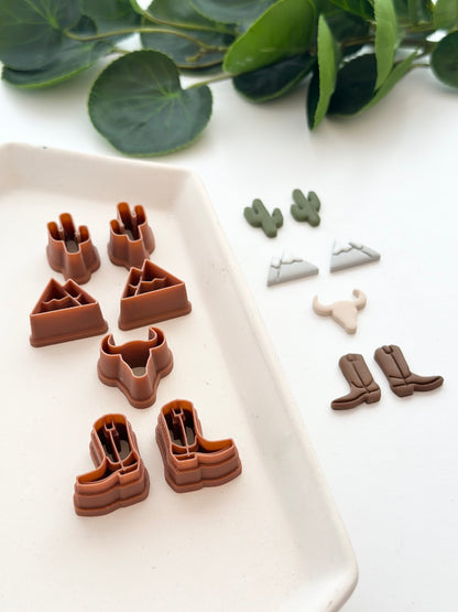 Desert Vibes Biggie Stud Pack | Polymer Clay Cutter